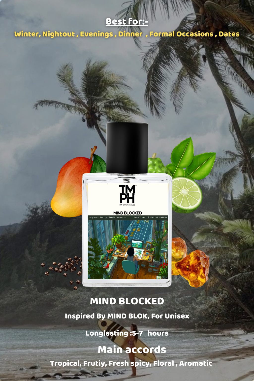 Mind Blocked - LG Inspired Perfume | TMPerfumehouse