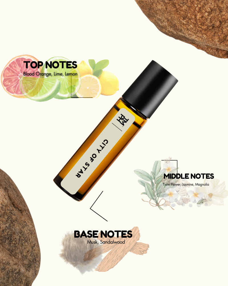 CITY OF STAR AT | Luxury Designer Attar – 10+ Hour Long Lasting Pure Oil - Inspired by Ciy of Strs by Lus Vu*tton