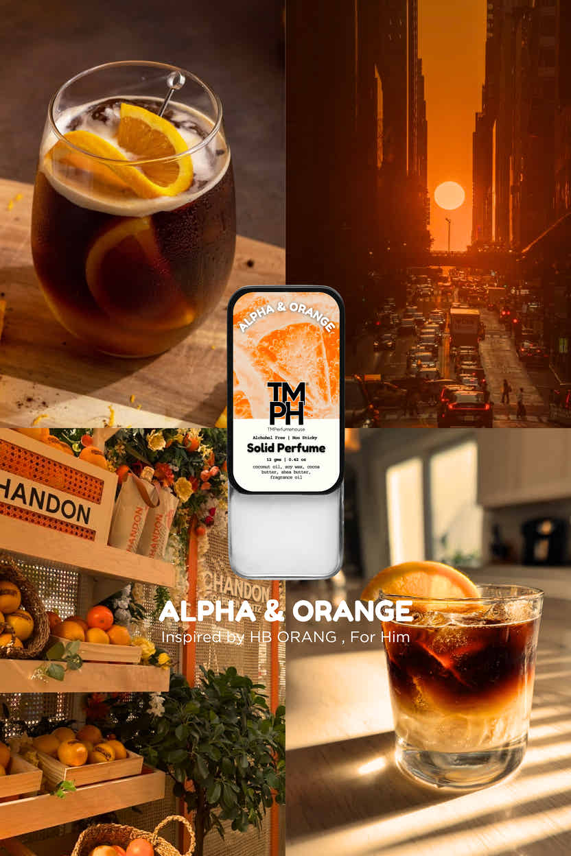 Alpha & Orange - Solid Perfume | TMPerfumehouse