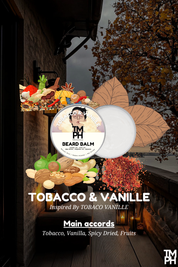Tobacco & vanille | Premium Beard Balm