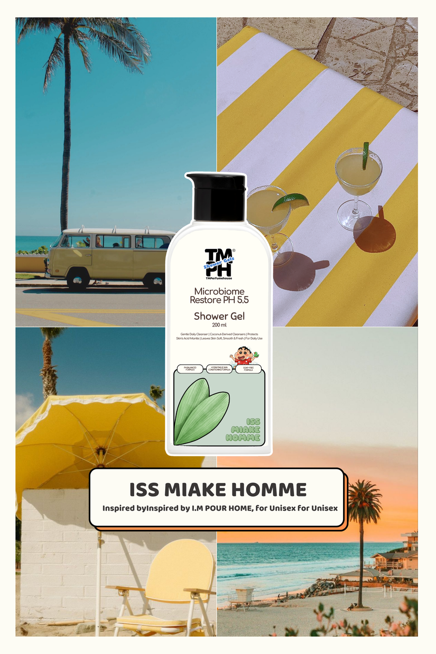 Iss Miake Homme | Shower gel