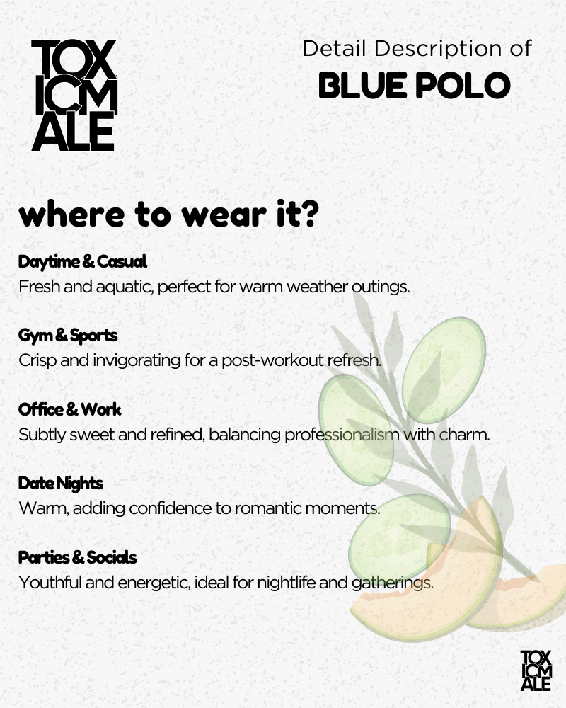Blue polo