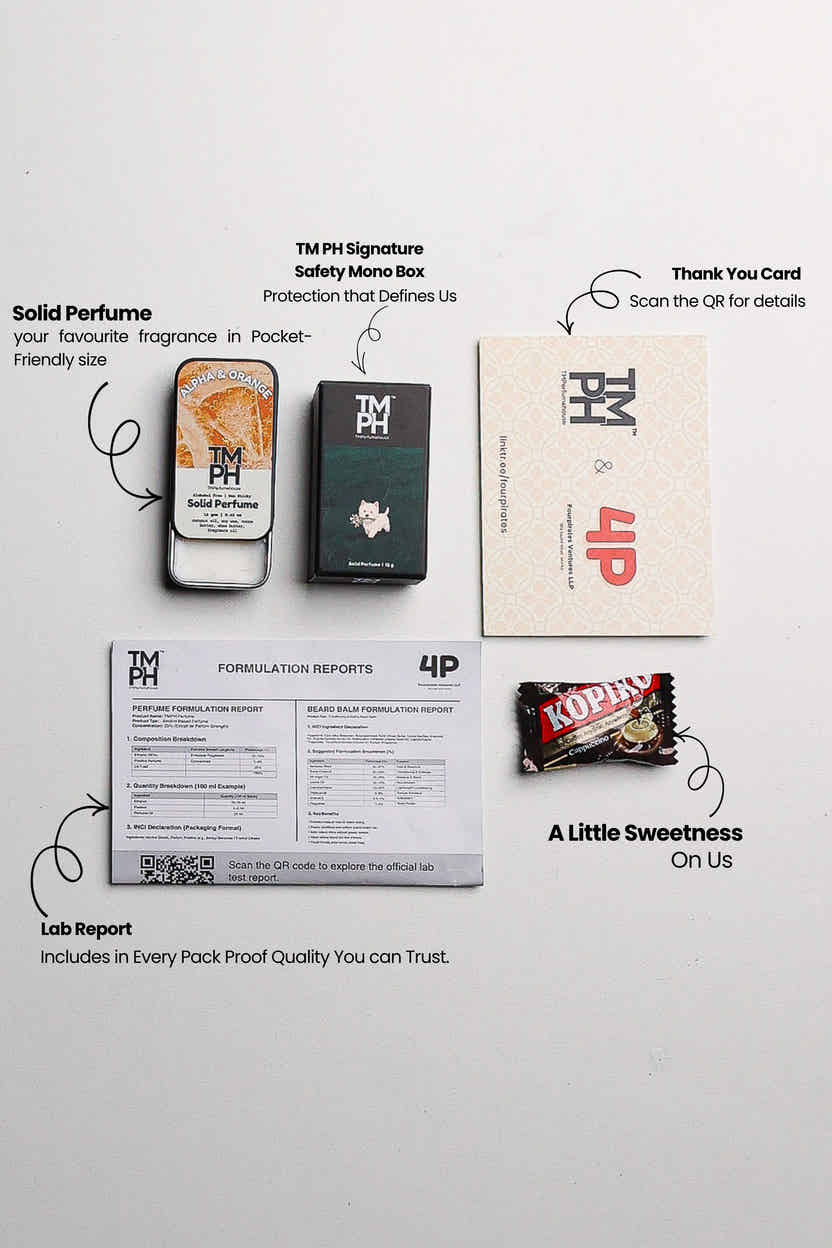 Alpha & Orange - Solid Perfume | TMPerfumehouse