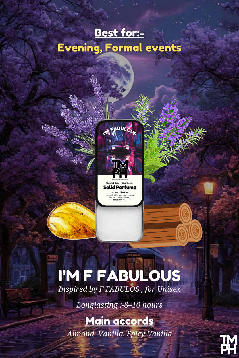 I’m Fabulous – Solid Perfume | TMPerfumehouse
