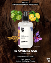 RJ AMBER & OUD  | Shower gel