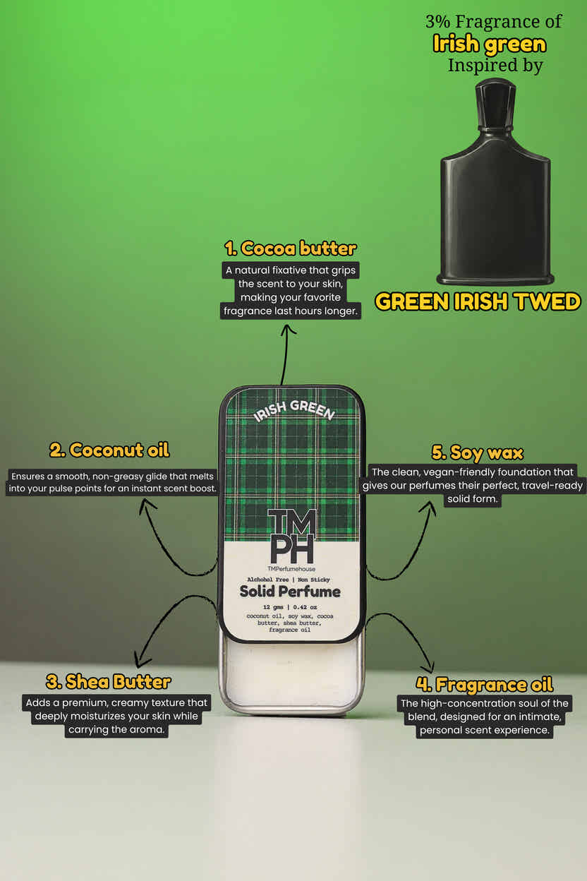 irish green – Solid Perfume | TMPerfumehouse
