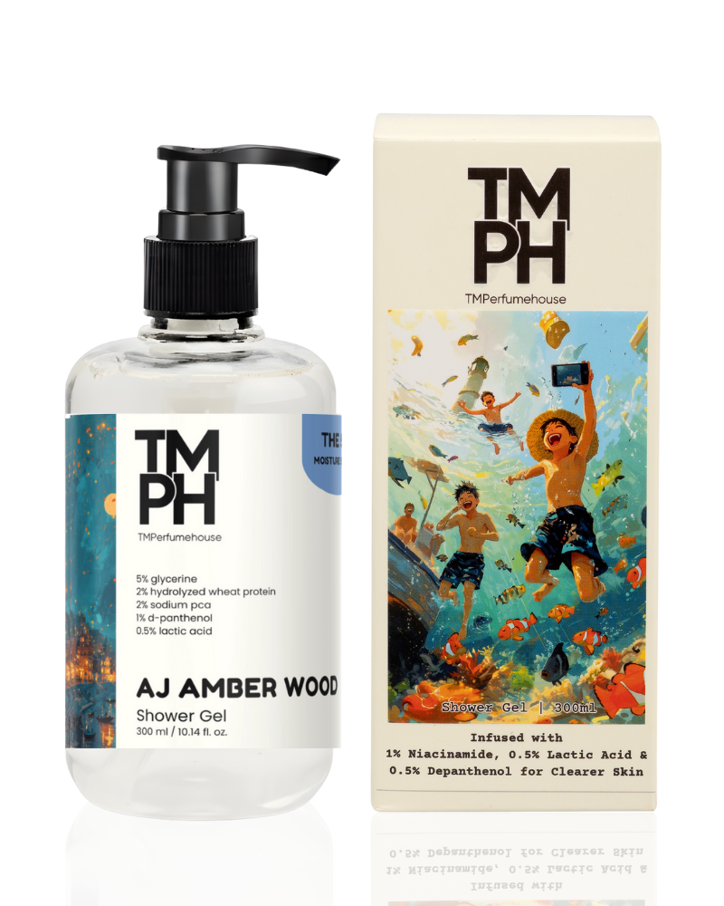 AJ AMBER WOOD| Shower gel