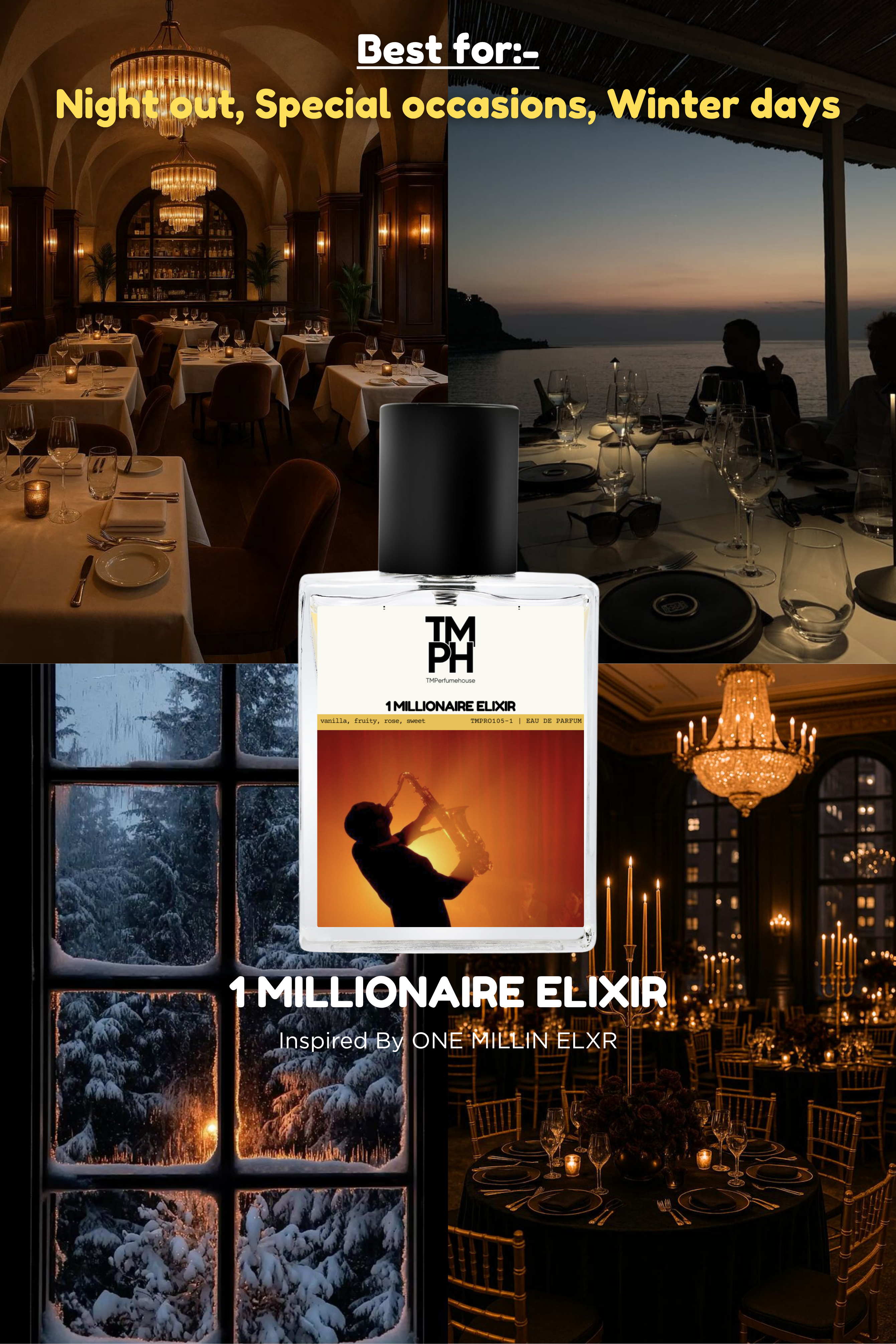 1 Millionaire Elixir - WH Inspired Perfume | TMPerfumehouse