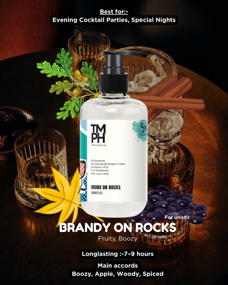 BRANDY ON ROCKS | Shower gel