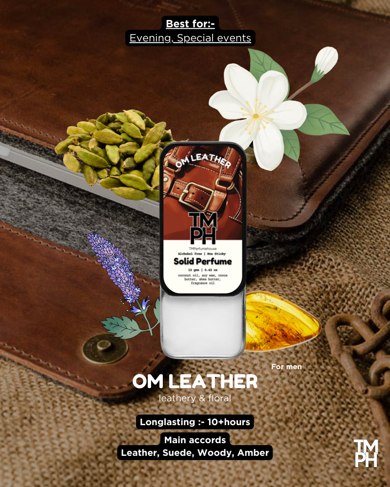 OM Leather – Solid Perfume