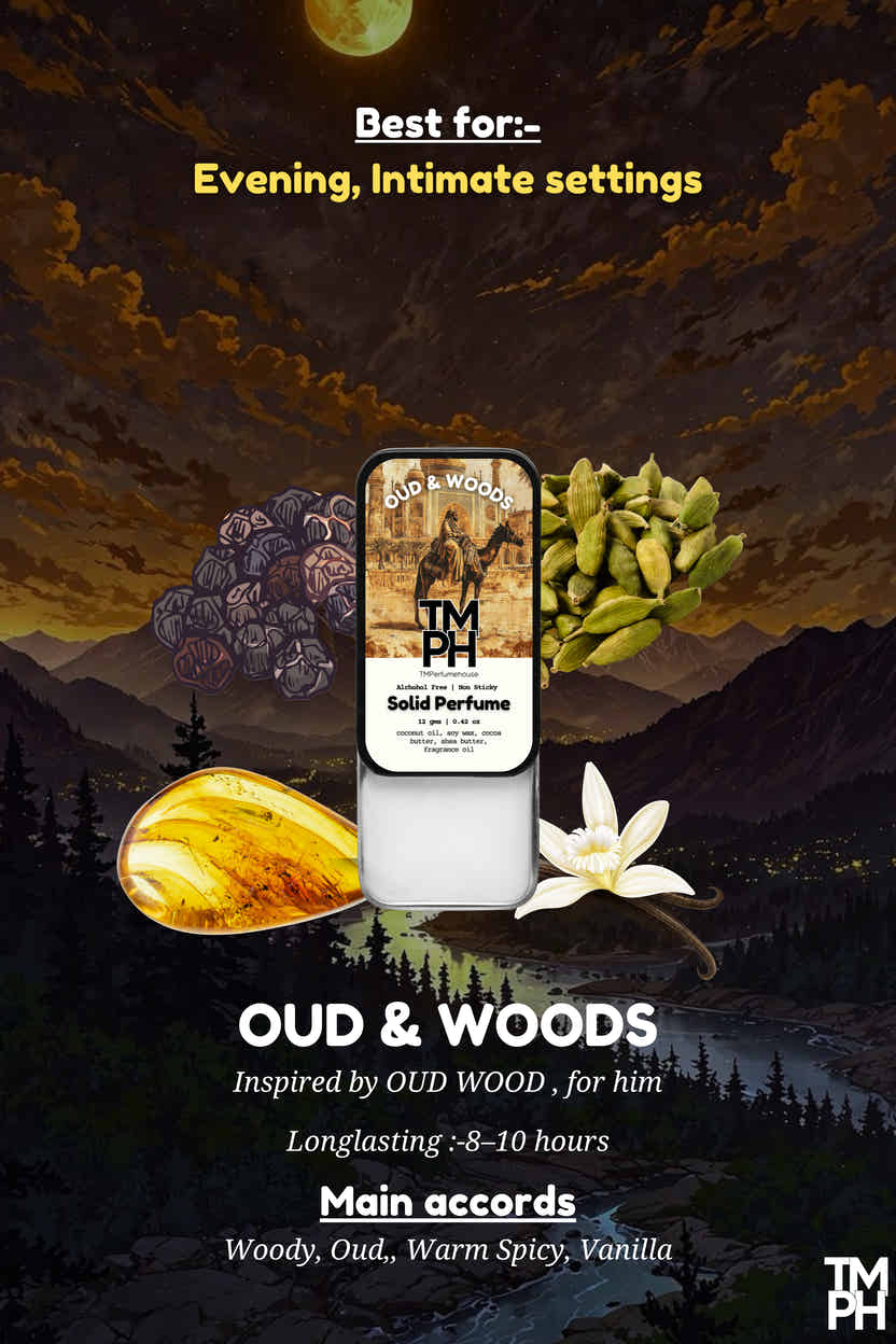 Oud & Woods-Solid Perfume | TMPerfumehouse