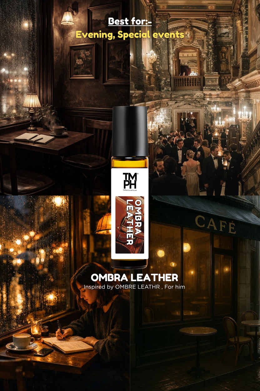 Ombra Leather - Inspired  Attar | TMPerfumehouse
