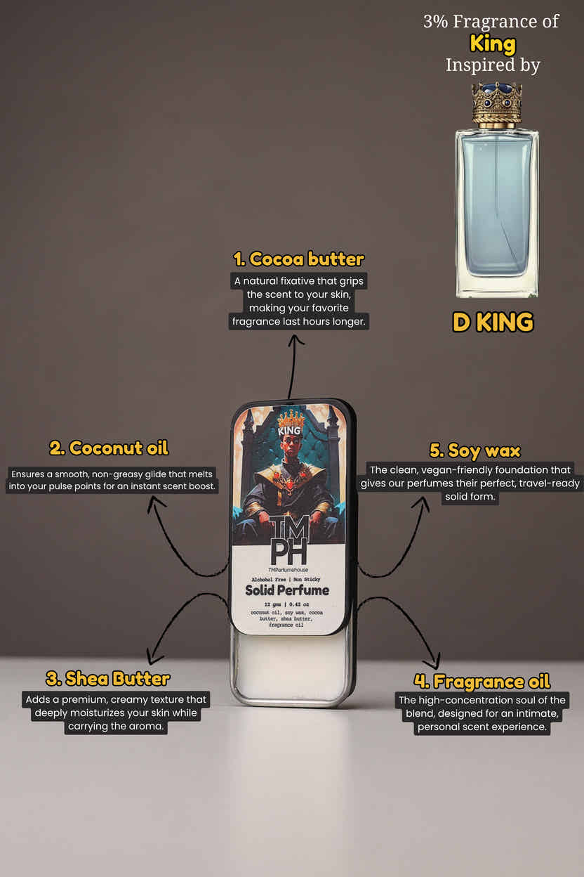 King - Solid Perfume | TMPerfumehouse