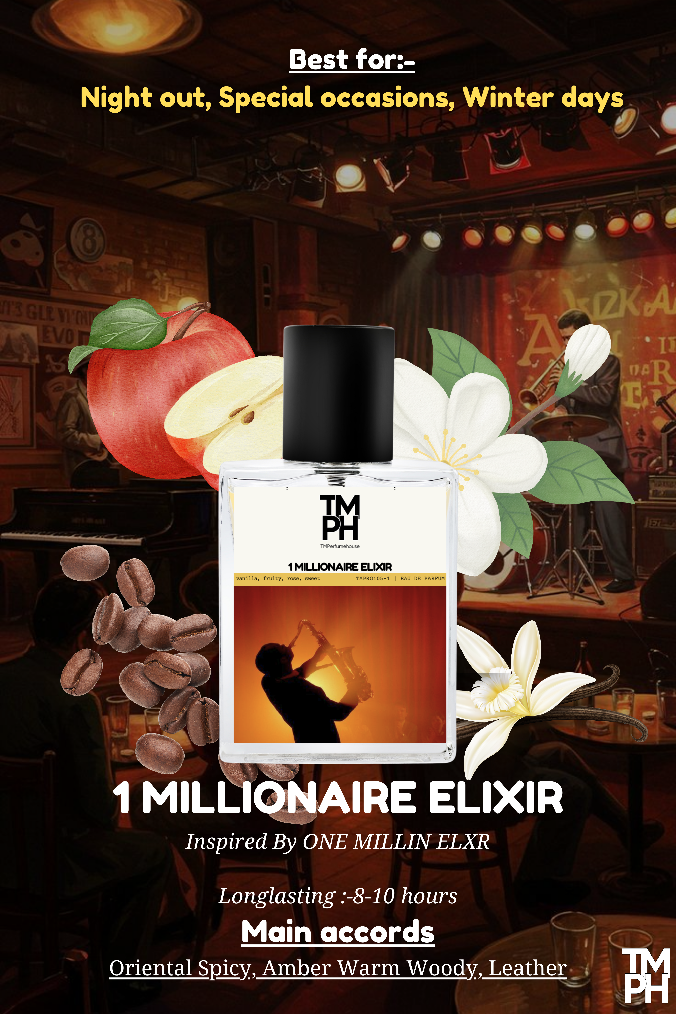 1 Millionaire Elixir - Inspired Perfume | TMPerfumehouse