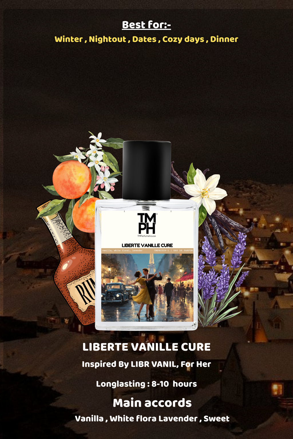 Liberte Vanille Cure - LG Inspired Perfume | TMPerfumehouse