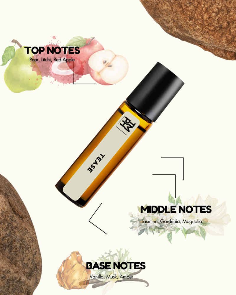 TEASE AT | Luxury Designer Attar – 10+ Hour Long Lasting Pure Oil - Inspired by Tease by Vi*toria’s Secret