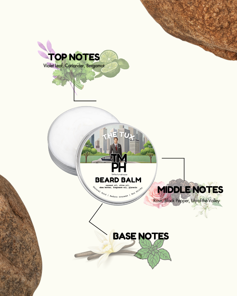 THE TUX | Premium Beard Balm – 10+ Hour Freshness & Styling - Inspired by Tuxedo by Y*L