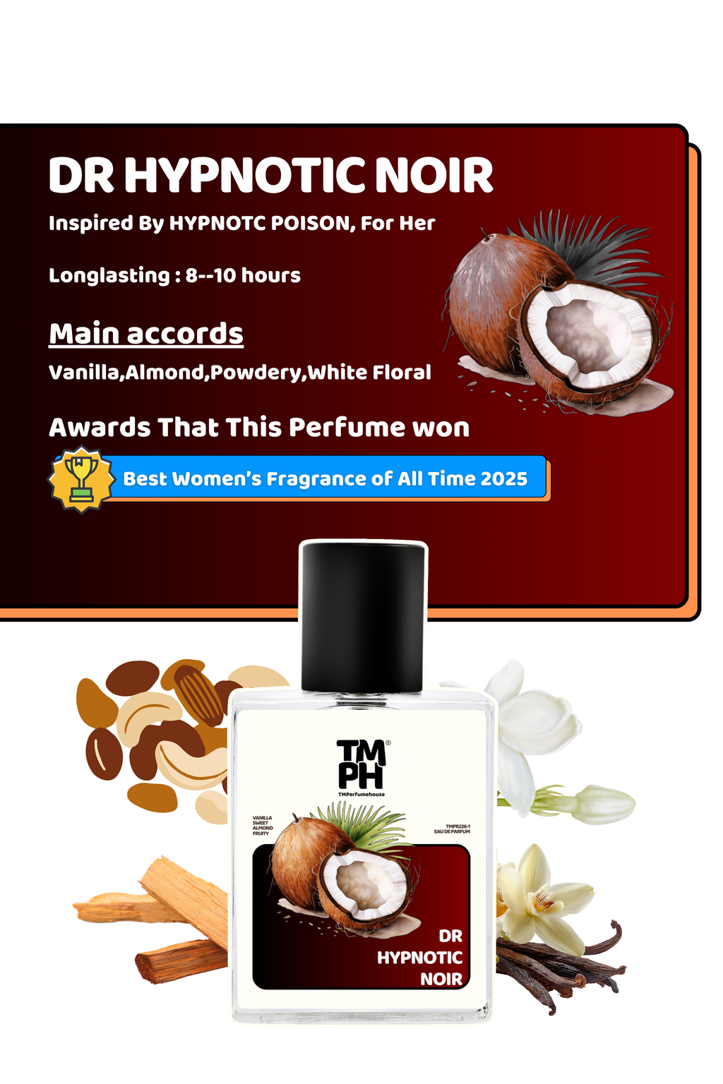 Dr Hypnotic Noir - LG Inspired perfume | TMPerfumehouse