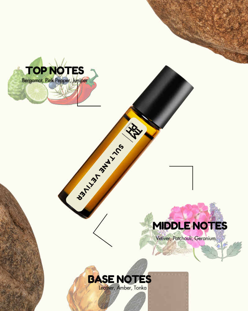 Vetiver Sultane - inspired Attar | TMPerfumehouse