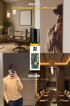 Escapo | Luxury Designer Attar – 10+ Hour Long Lasting Pure Oil  - Inspired by Escape by Ca*vin Klein