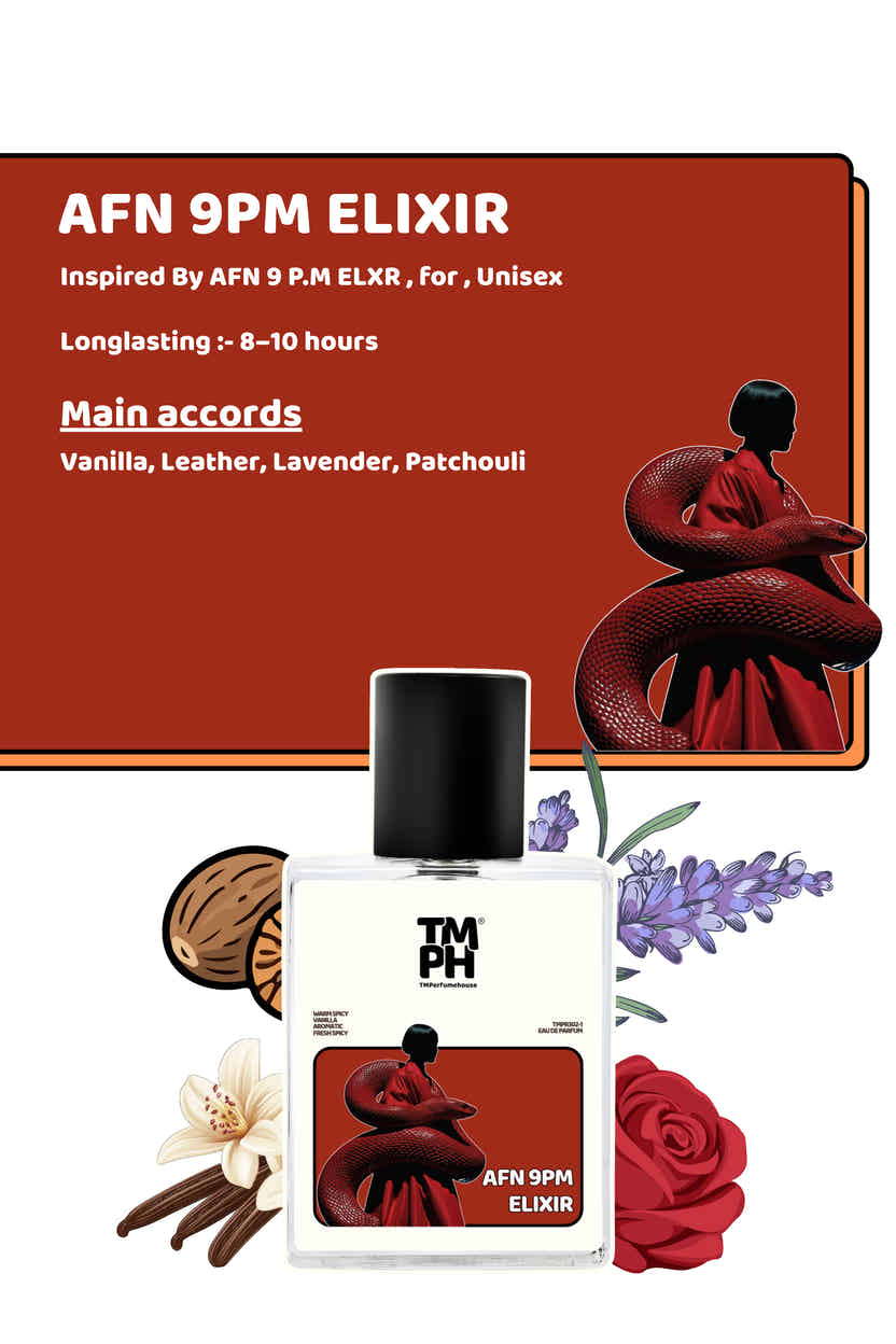 Afnan 9PM Elixir - LG Inspired Perfume | TMPerfumehouse