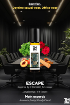 Escapo | Luxury Designer Attar – 10+ Hour Long Lasting Pure Oil  - Inspired by Escape by Ca*vin Klein