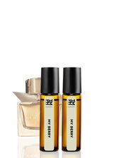 Two rollerball bottles labeled 'MY BERRY' on a white background