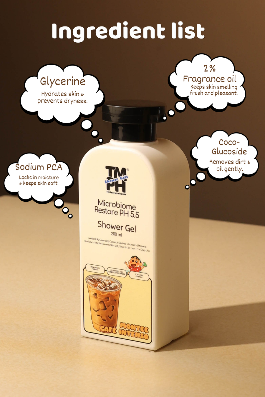 Montee Cafe Intenso | Shower gel