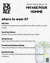 Miyake Pour Homme