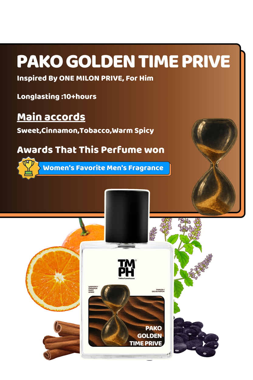 Pako Golden Time Privé - Inspired perfume | TMPerfumehouse