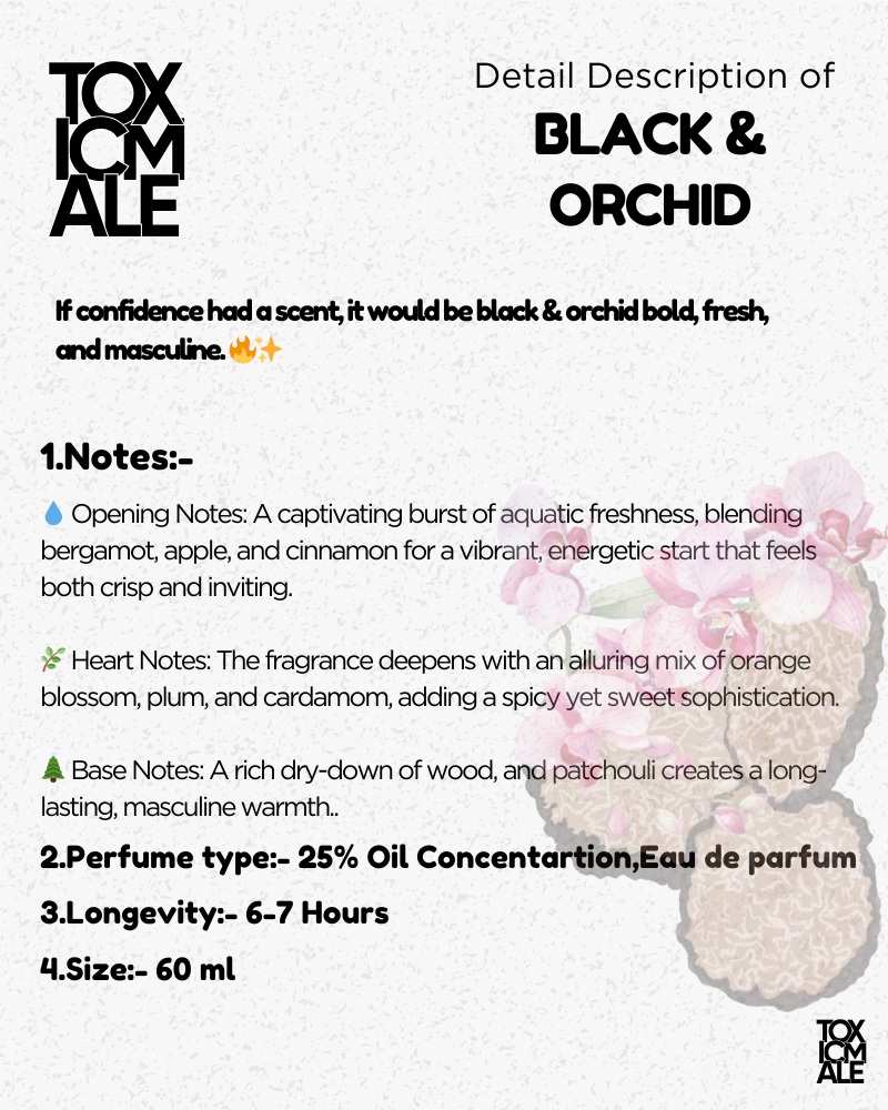 Black & Orchid