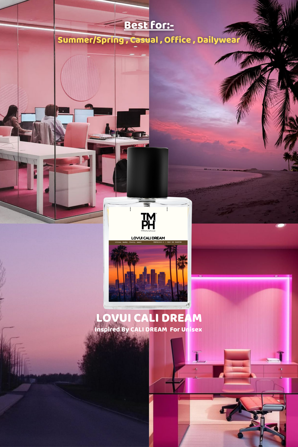 LoVui Cali Dream - Inpired Perfume | TMPerfumehouse