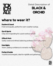 Black & Orchid
