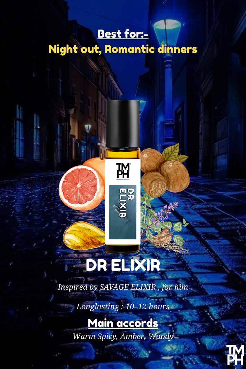 DR Elixir - Inspired Attar | TMPerfumehouse