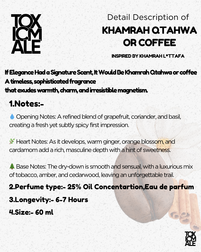 Khamrah Qtahwa or coffee