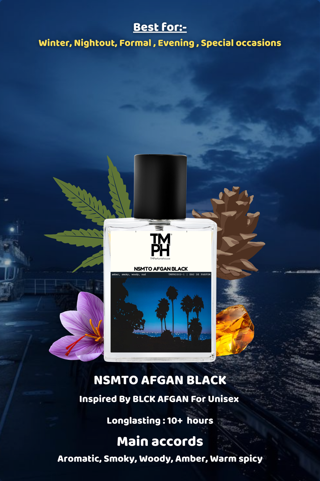 Nsmto Afgan Black - Inspired Perfume | TMPerfumehouse