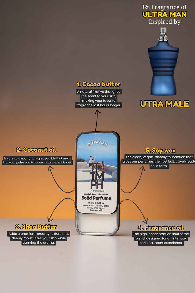 Ultra Man - Solid Perfume | TMPerfumehouse