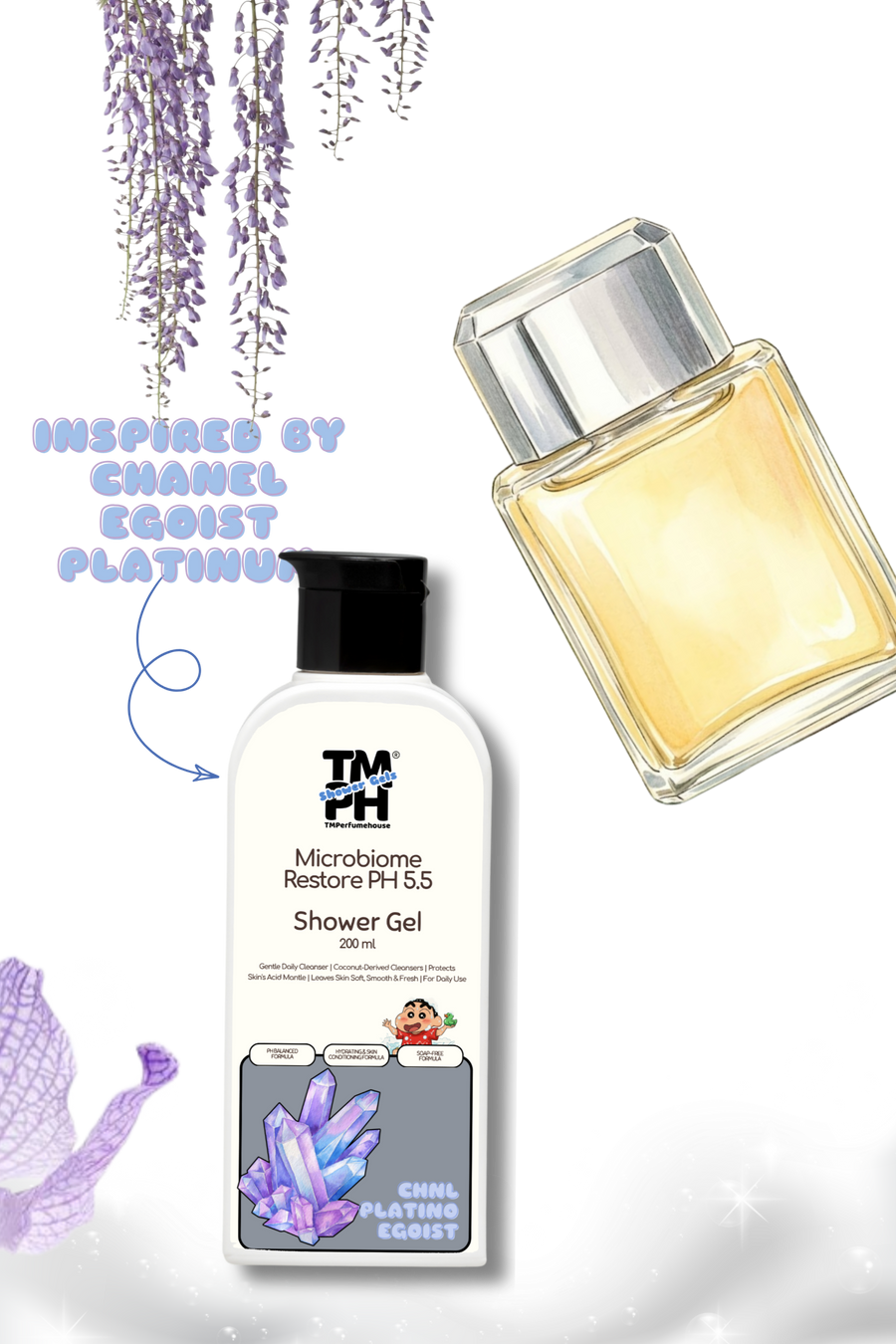 Chnl Platino Egoist | Shower gel