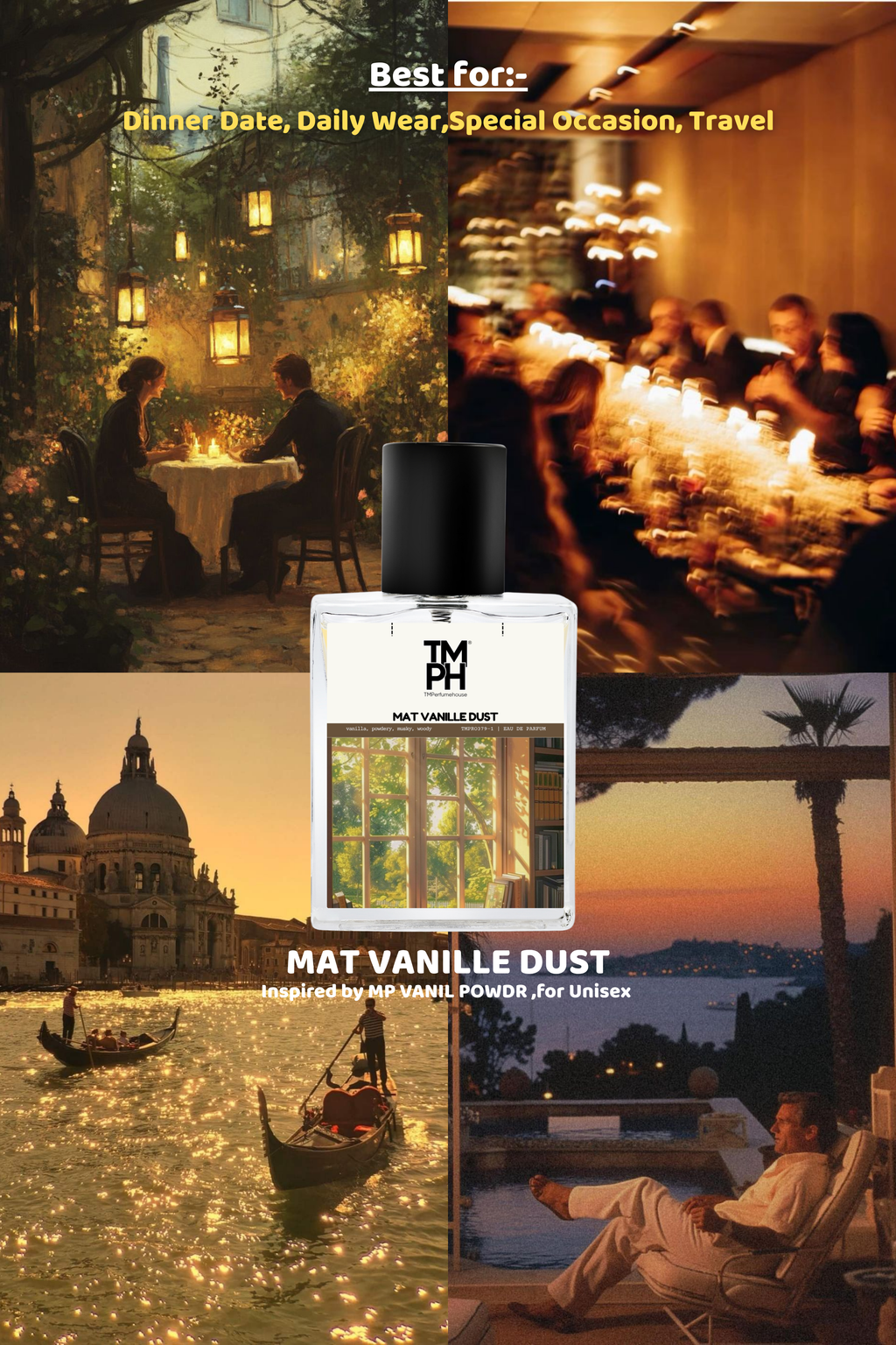 Mat Vanille Dust- Inspired Perfume | TMPerfumehouse