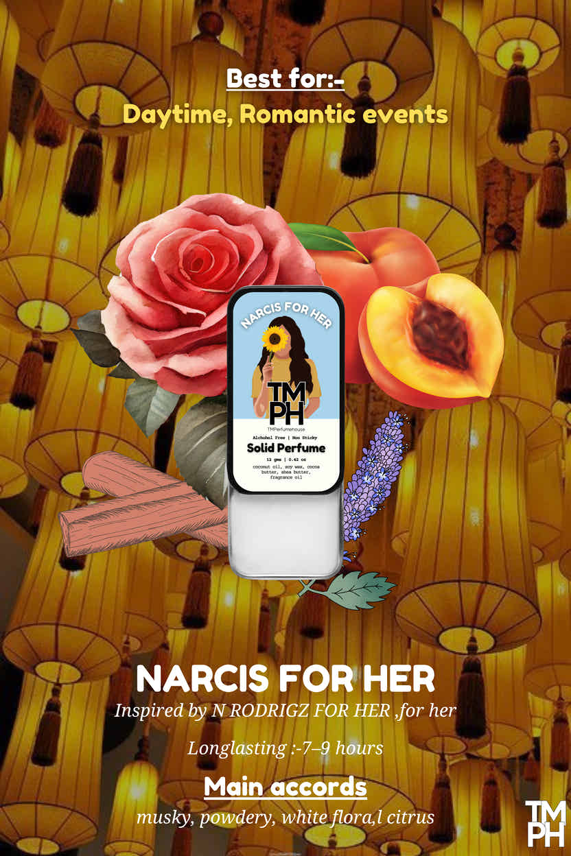 Narcis For Her – Solid Perfume | TMPerfumehouse