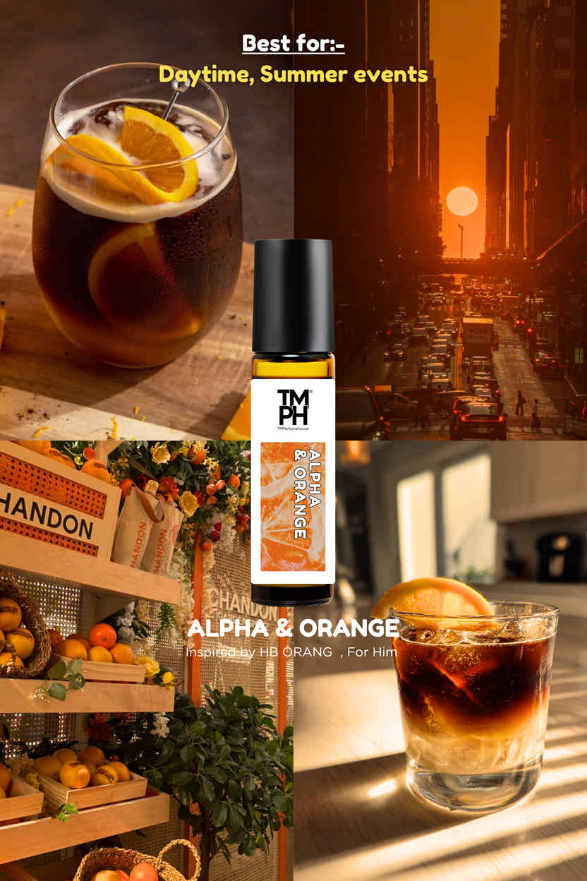 Alpha & Orange - Inspired Attar | TMPerfumehouse