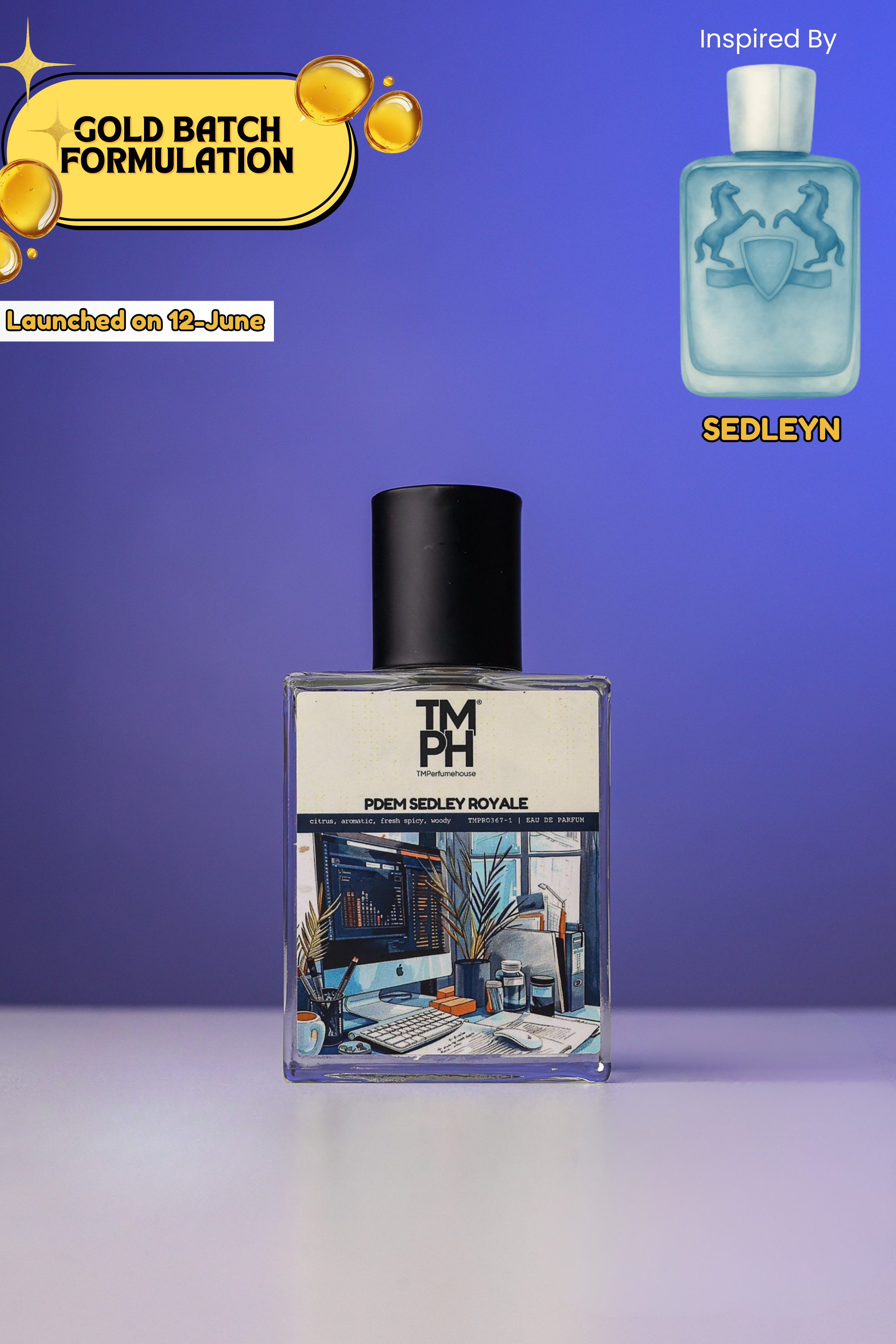 PDEM Sedley Royale - Inspired perfume | TMPerfumehouse