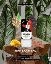 Noir & Crystal – Solid Perfume
