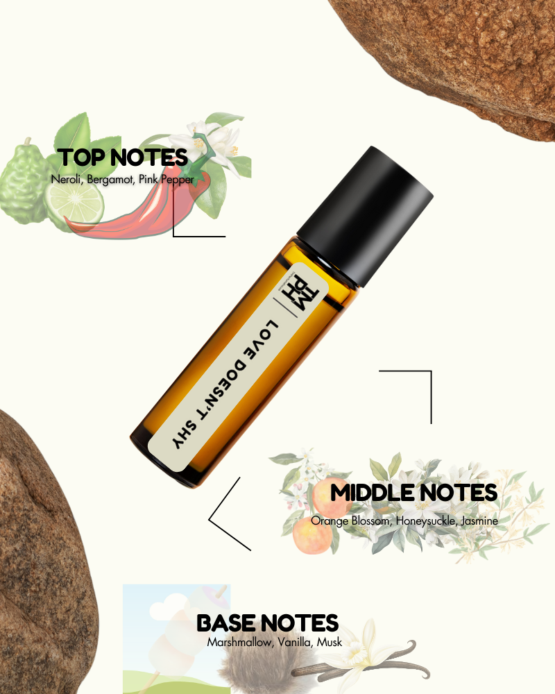 LOVE DOESN'T SHY AT | Luxury Niche Attar – 10+ Hour Long Lasting Pure Oil  - Inspired by Love, Don’t Be Shy by Ki*ian