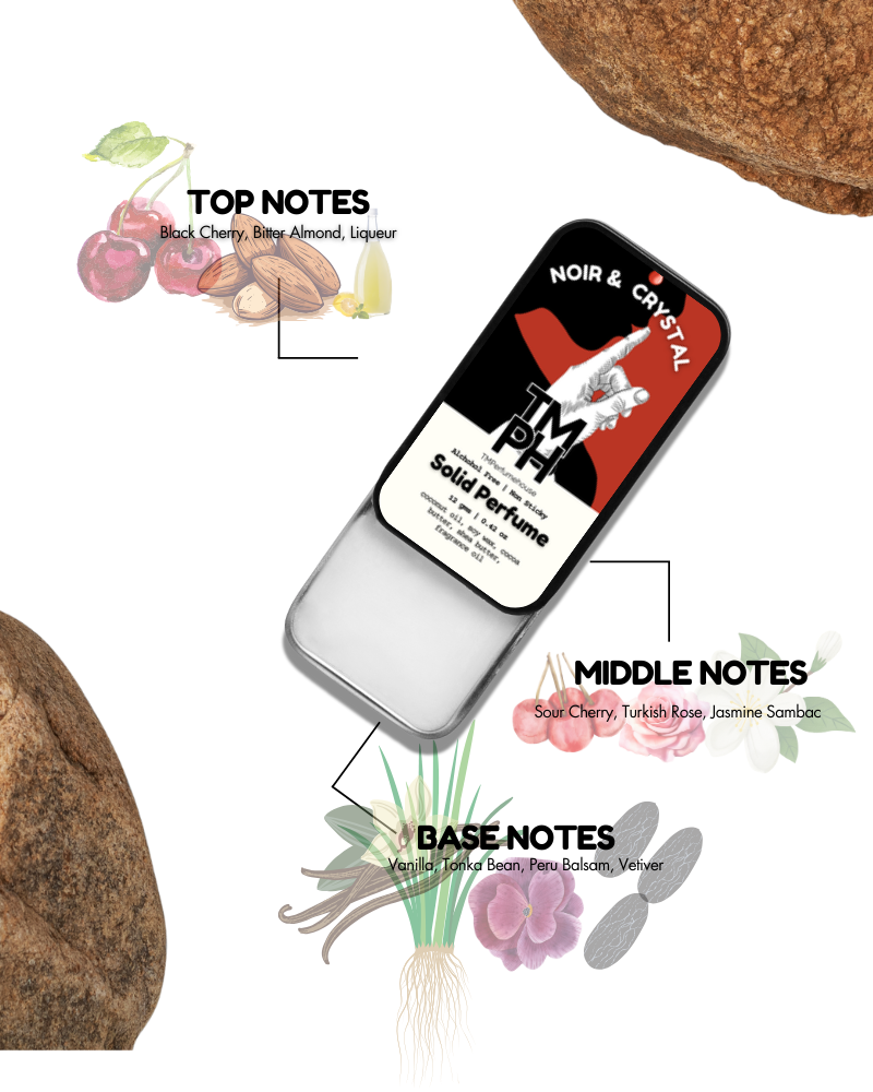 Noir & Crystal – Solid Perfume