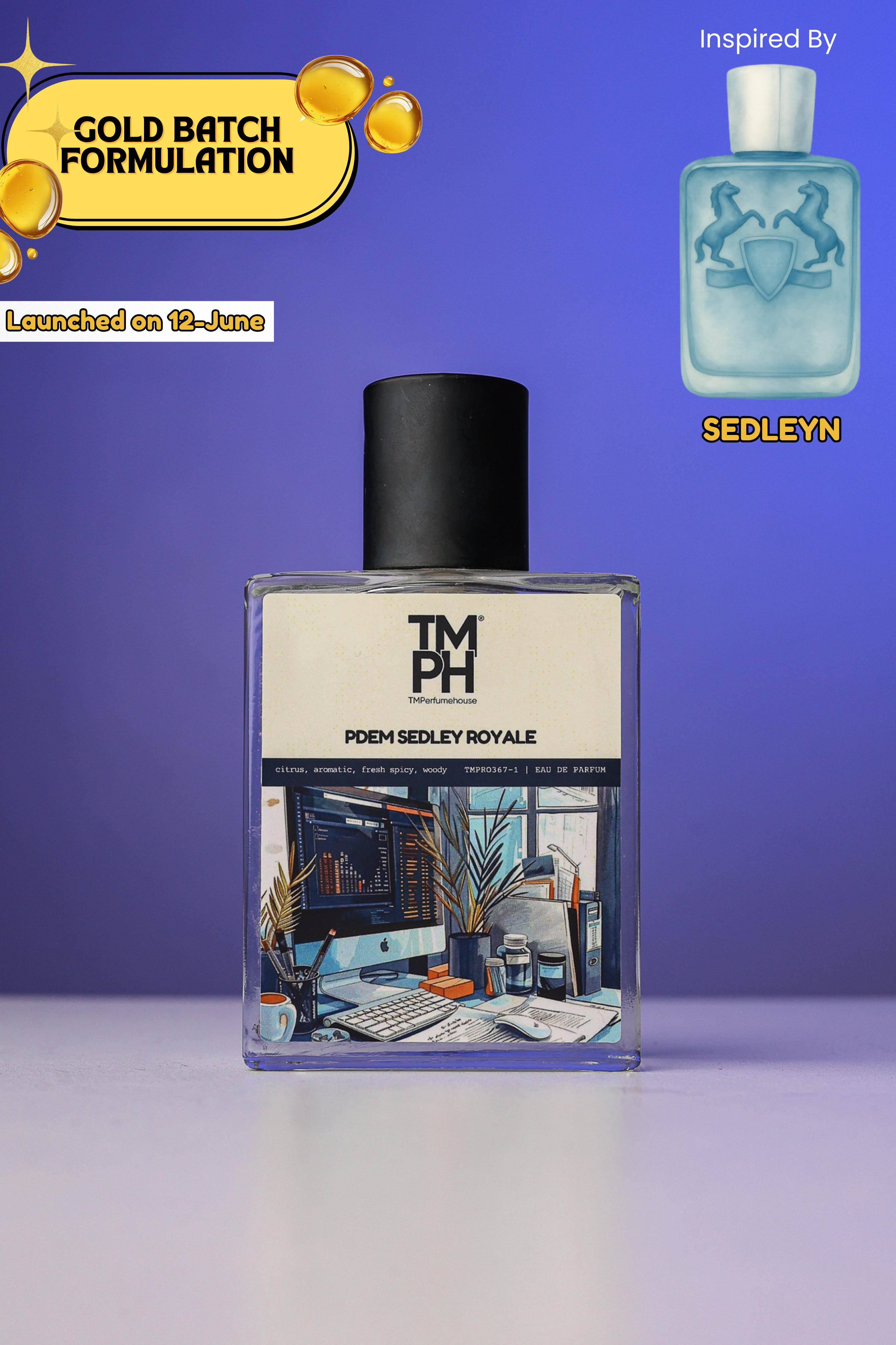 PDEM Sedley Royale - Inspired perfume | TMPerfumehouse