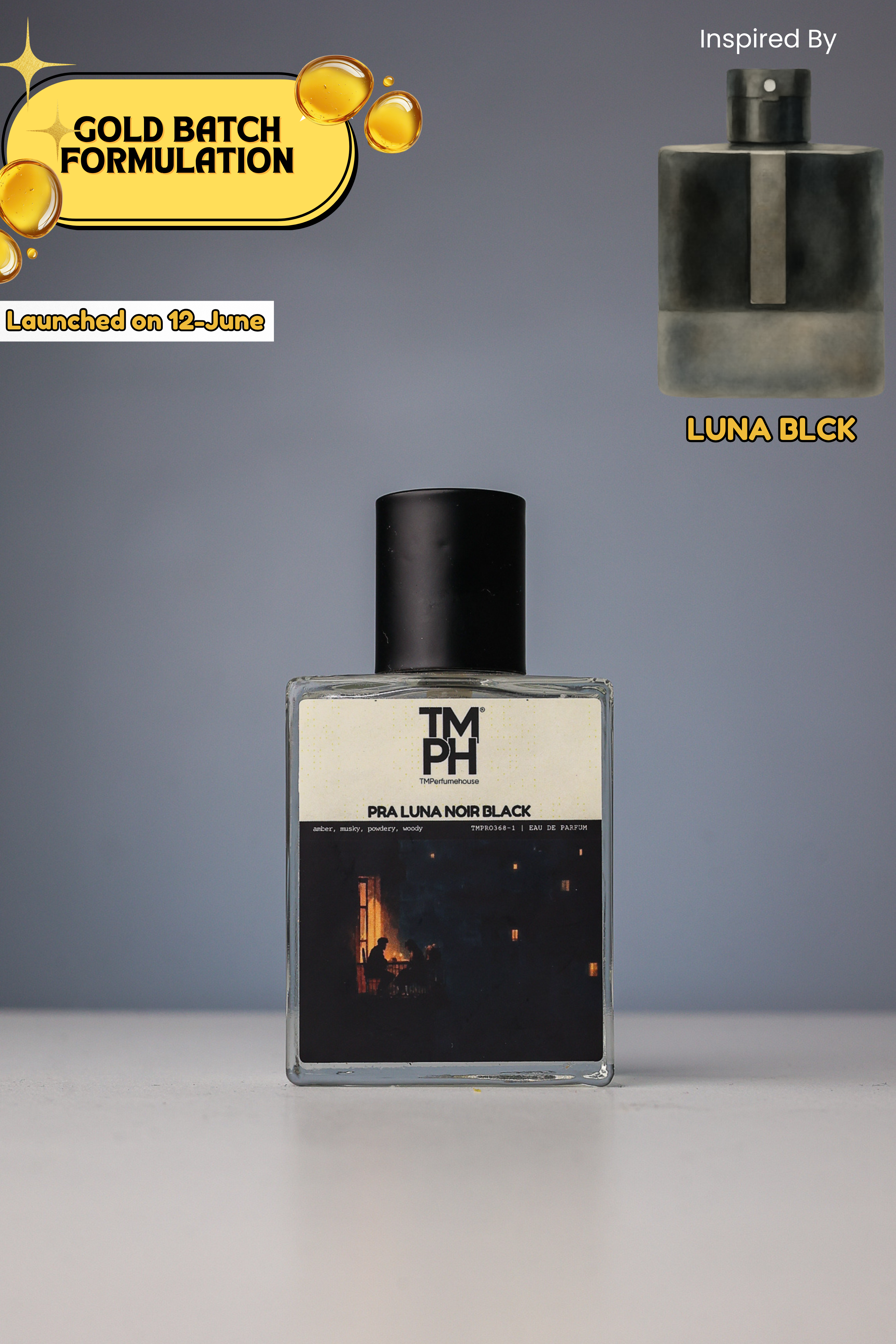 Pra Luna Noir Black - inspired Perfume | TMPerfumehouse