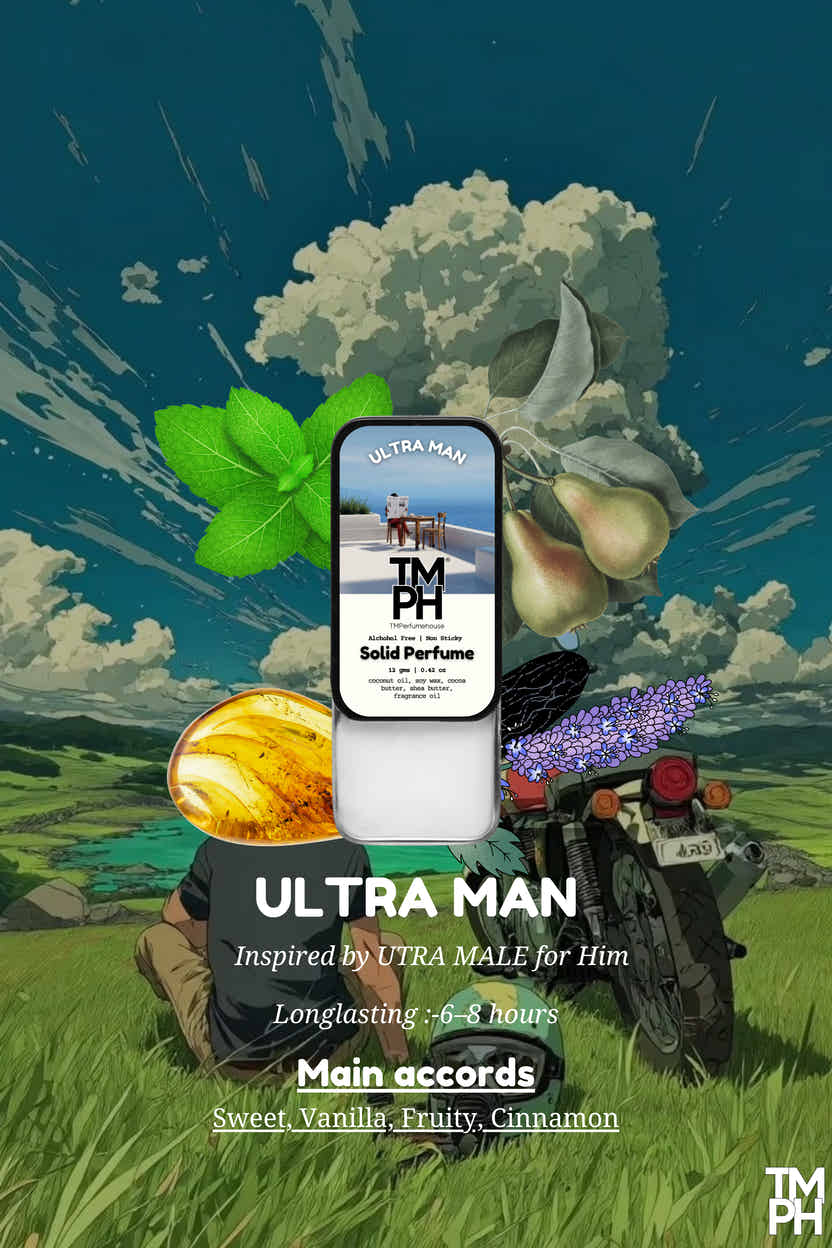 Ultra Man - Solid Perfume | TMPerfumehouse