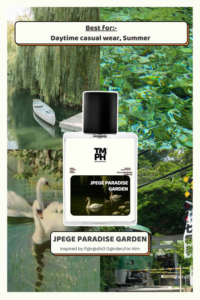 Jpege Paradise Garden – LG Inspired Perfume | TMPerfumehouse