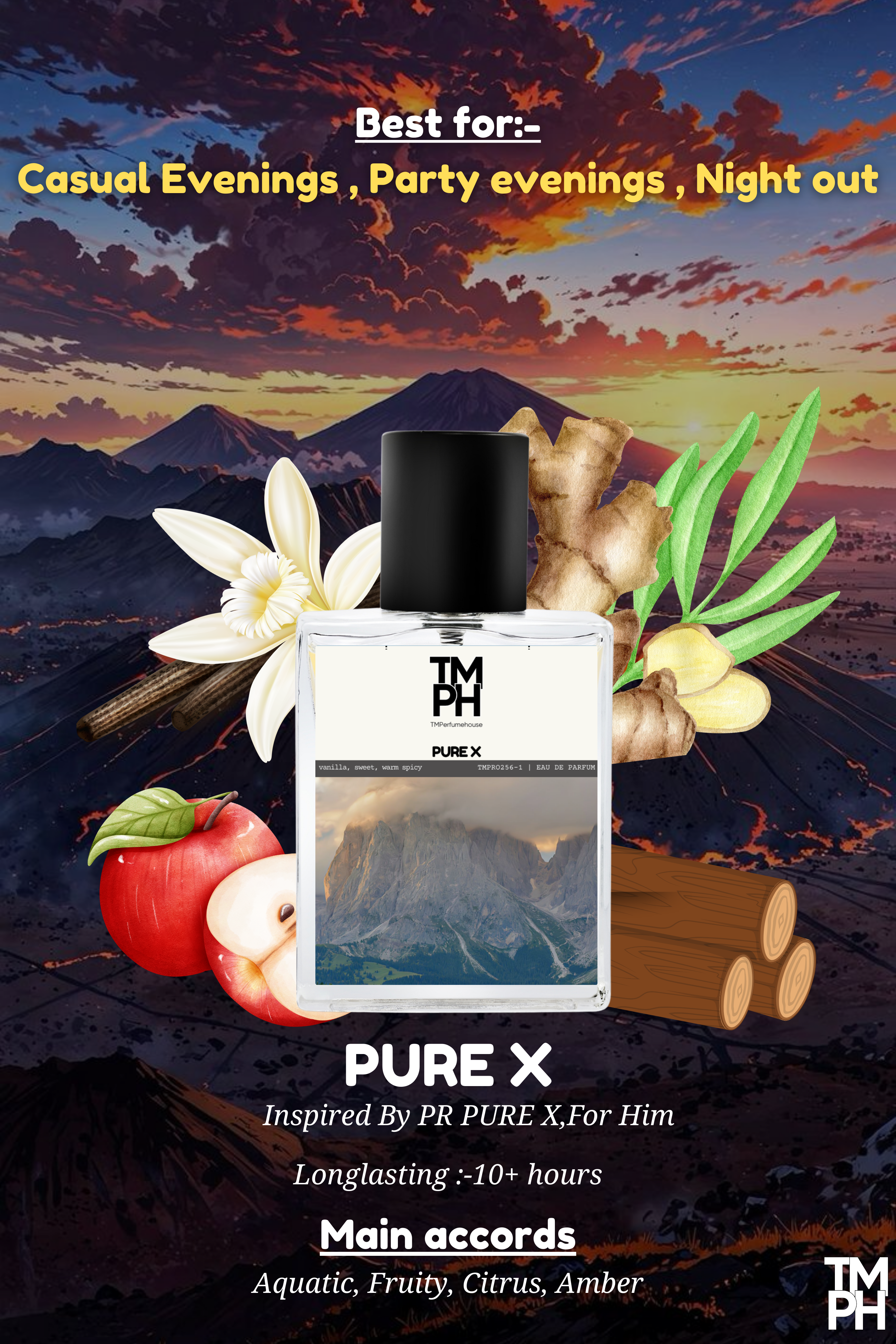 Pure X – Inspired perfume  | TMPerfumehouse